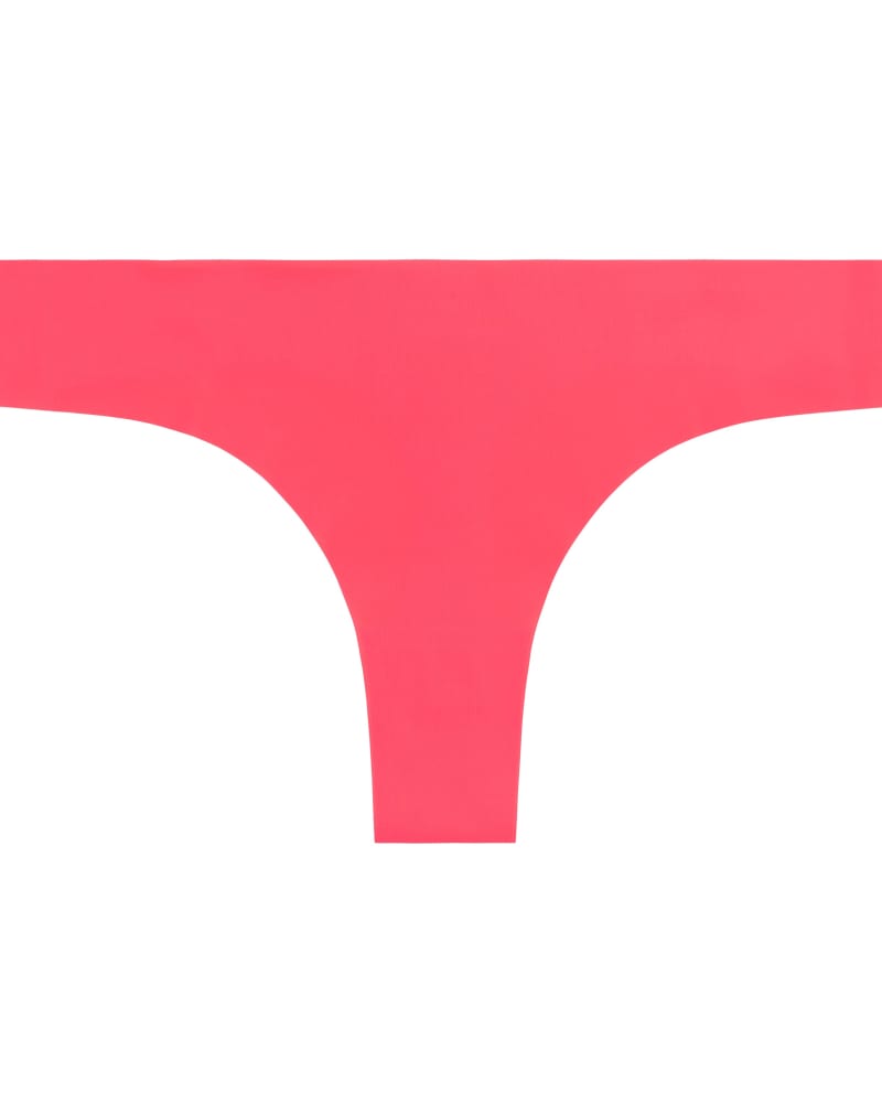 Front of a size Large Linda VIP Thong in Calypso Coral by Uwila Warrior. | dia_product_style_image_id:242291